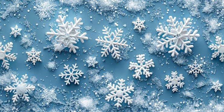 Los copos de nieve son una vista común en el mundo.