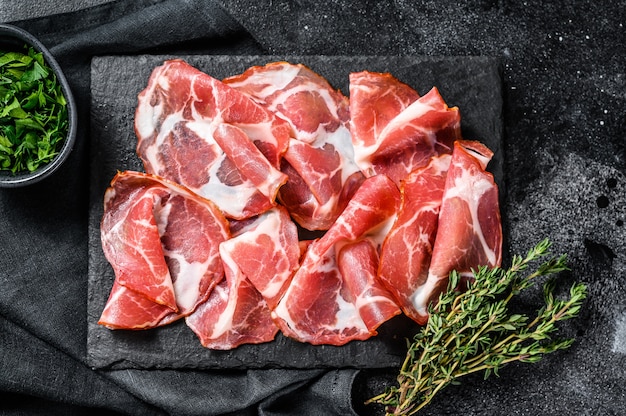 Coppa, Capocollo, Carne Capicollo