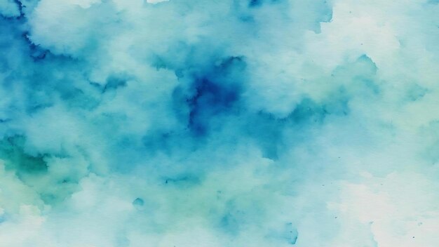 Copy Space Gradient Blue Aquarell-Hintergrund