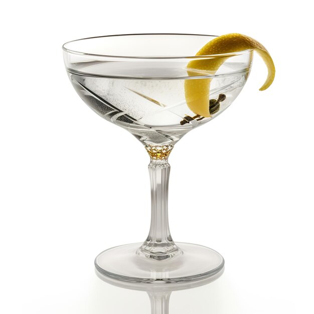 Foto coquetel alcoólico vesper martini coquetel refrescante de vesper martini