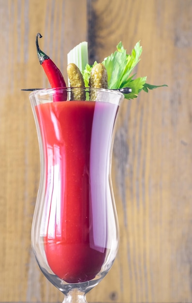 Coquetel de Bloody Mary