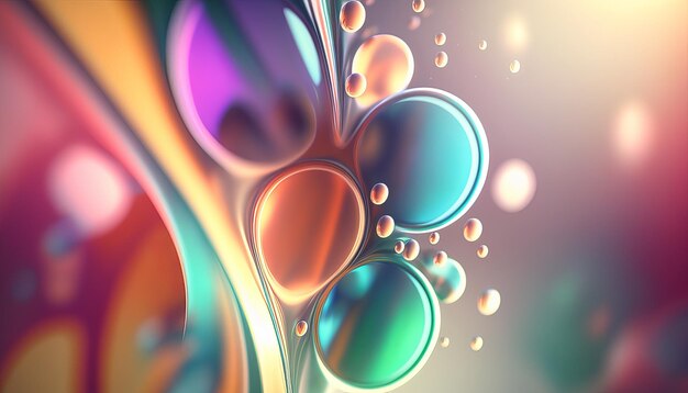 Cor clara abstrata fundo criativo UI UX Design
