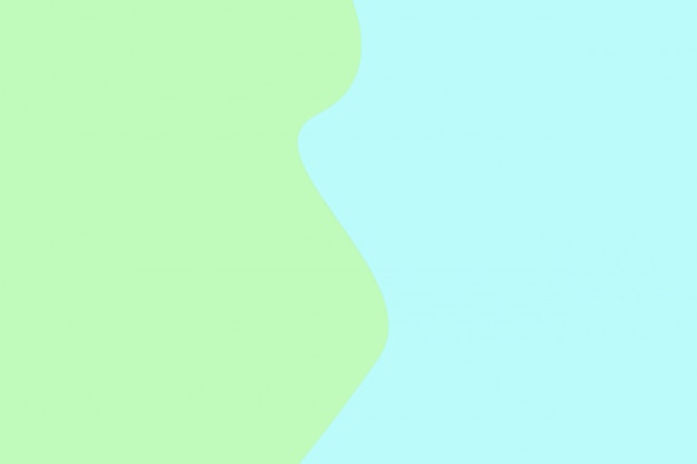 Foto cor de papel pastel verde e azul para fundo de textura