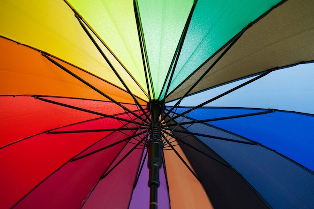 cor do guarda-chuva.