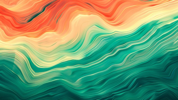cor líquida estampação de pintura abstrata