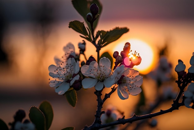 Coração feito de flores