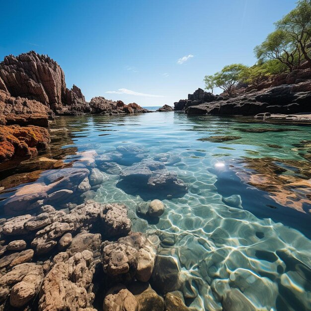 Coral Cove Calm Beach Landschaft Foto