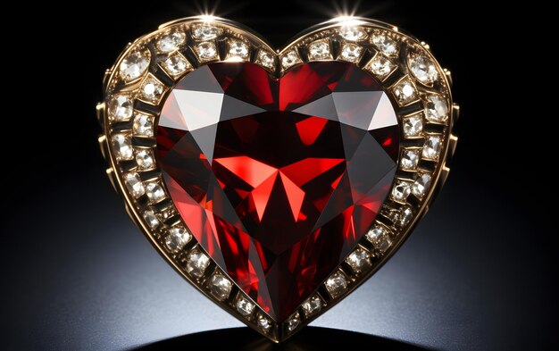 corazón de diamante