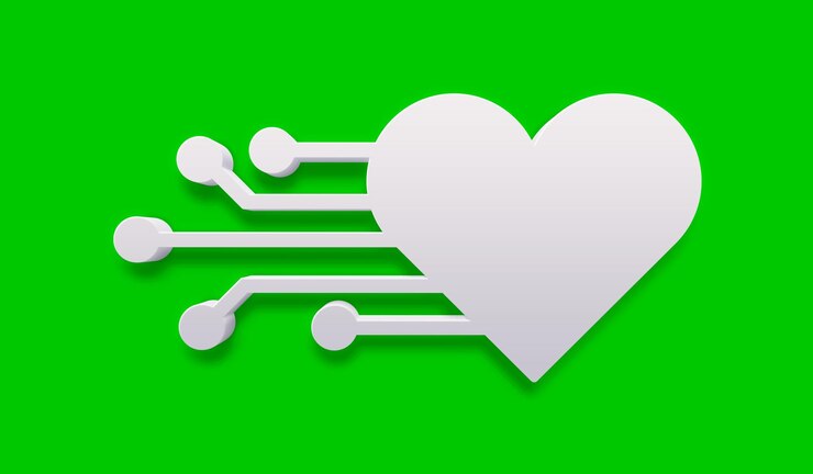 Foto corazón y donar icono 3d