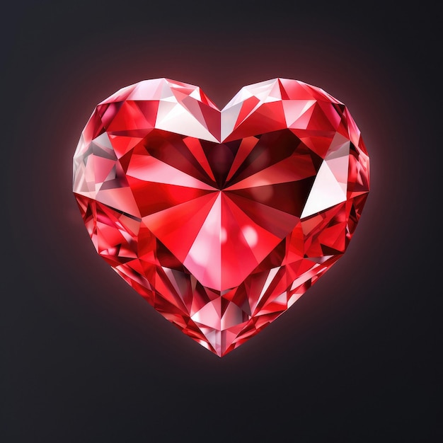 Un corazón con forma de corazón que dice "corazón".
