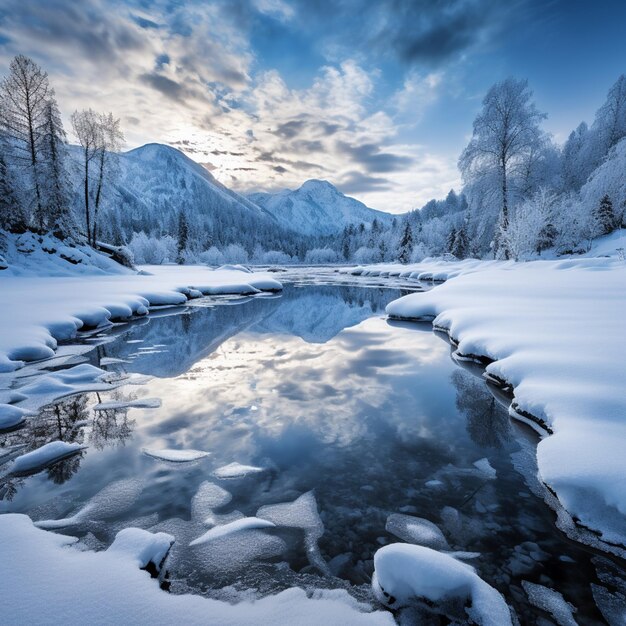 En el corazón del invierno