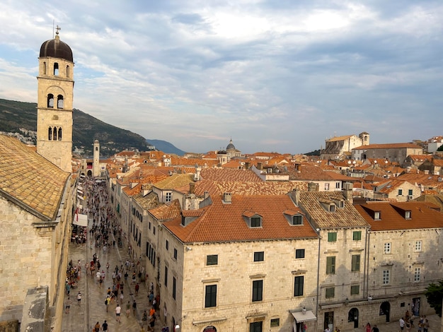 El corazón de la maravillosa ciudad de Dubrovnik