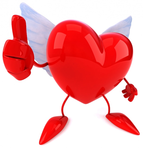 Corazón - personaje 3D