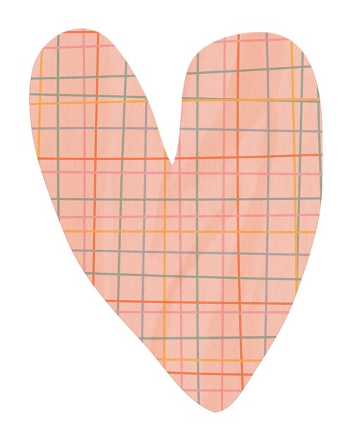 Corazón png icono de corte de papel lindo fondo transparente