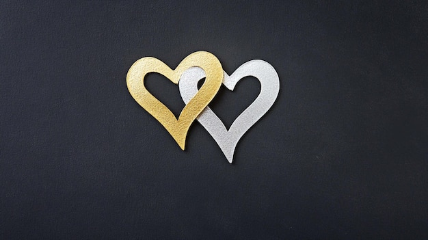 Un corazón de tiza blanca en una pizarra negra un símbolo de amor y romance