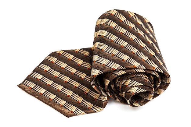 Corbata marrón