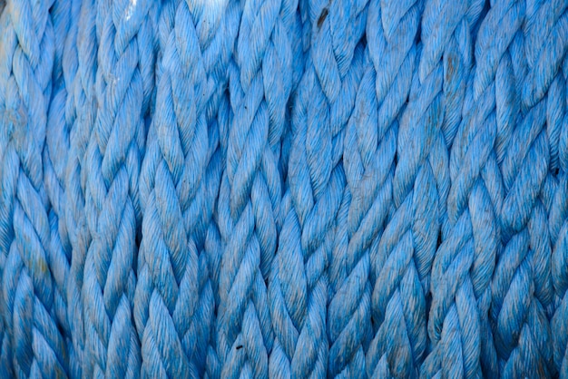 Corda de amarração azul