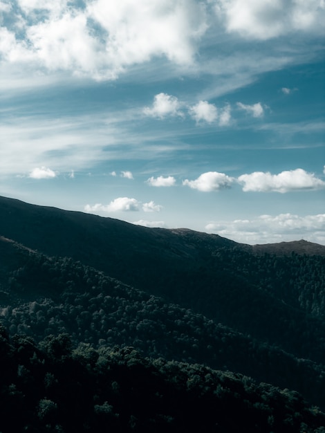 Cordilheira Borzhavsky Cárpatos Ucrânia Paisagem montanhosa