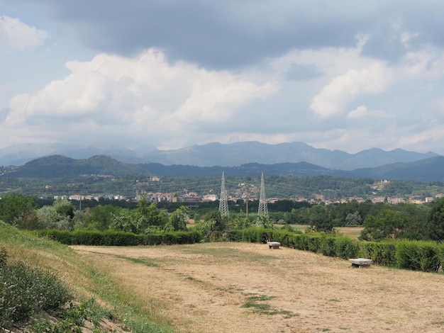 Cordilheira dos Alpes Biellese Itália