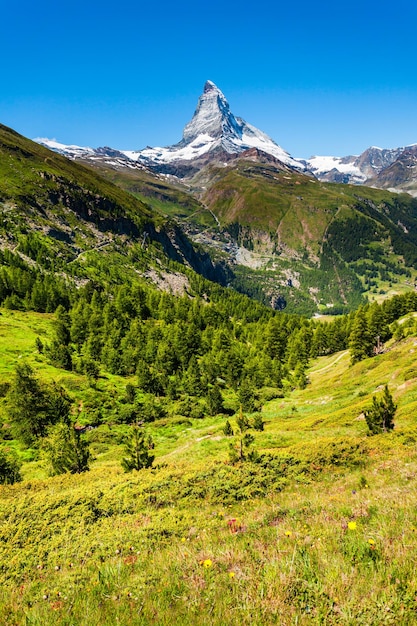 Cordilheira Matterhorn na Suíça