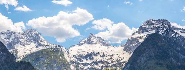 Cordilheira nevada na Áustria Loferer Steinberge