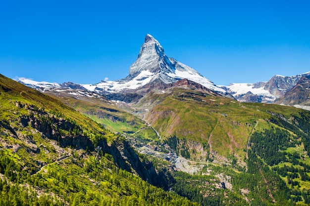 Cordillera Matterhorn en Suiza