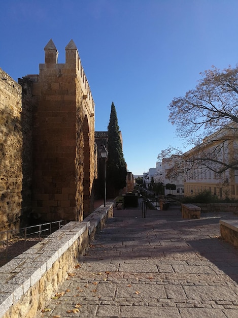 Córdoba España 13 de diciembre de 2017 Vista de la mezquita de Córdoba