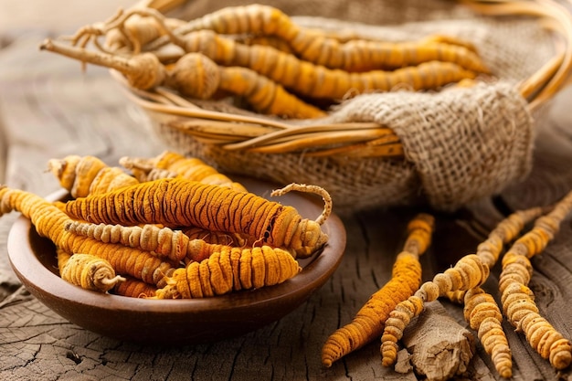 Cordyceps cordyceps um ingrediente herbal saudável