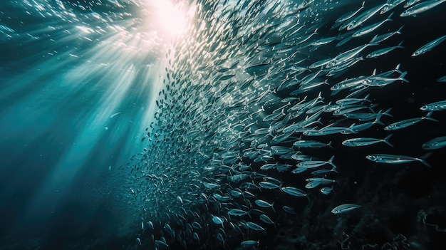 Coreografia do Mar Profundo O Espetáculo da Sardinha