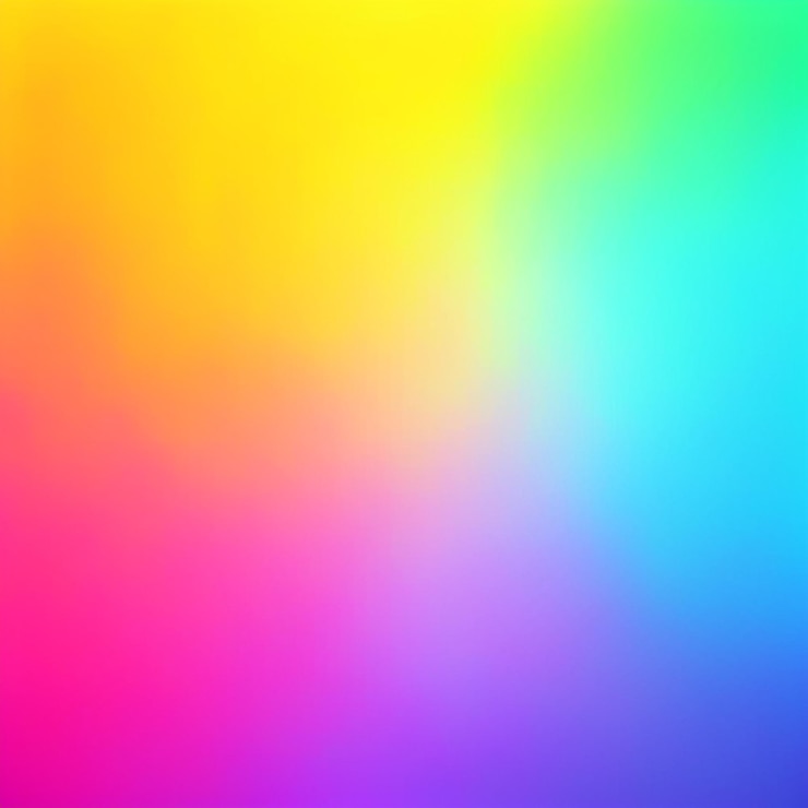 Foto cores brilhantes gradiente suave fundo sólido