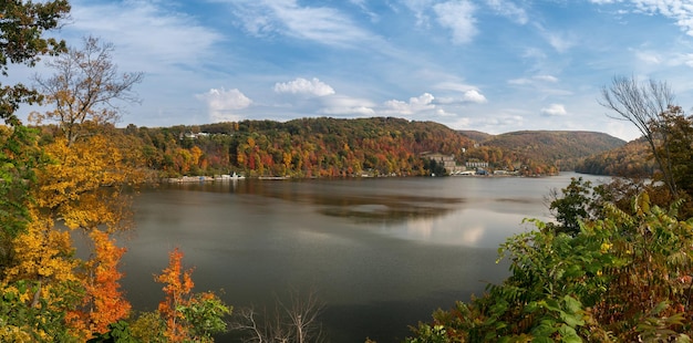 Cores de outono em cheat lake morgantown