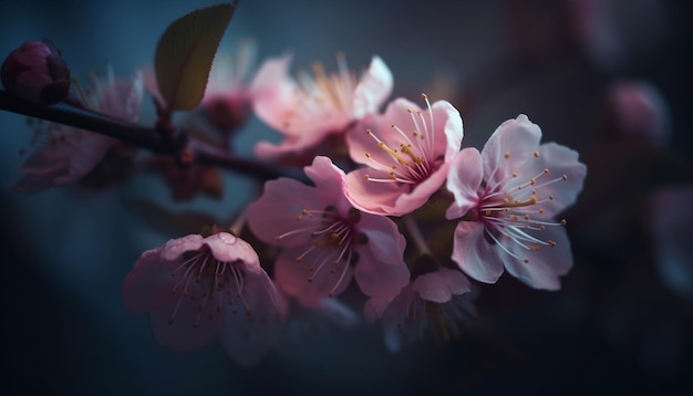 Cores vibrantes florescem na natureza bouquet exibindo beleza e frescura gerada por inteligência artificial