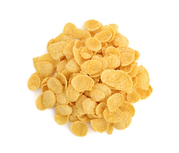 Cornflakes Müsli isoliert