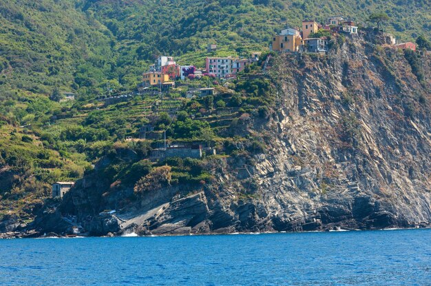 Corniglia del barco Cinque Terre