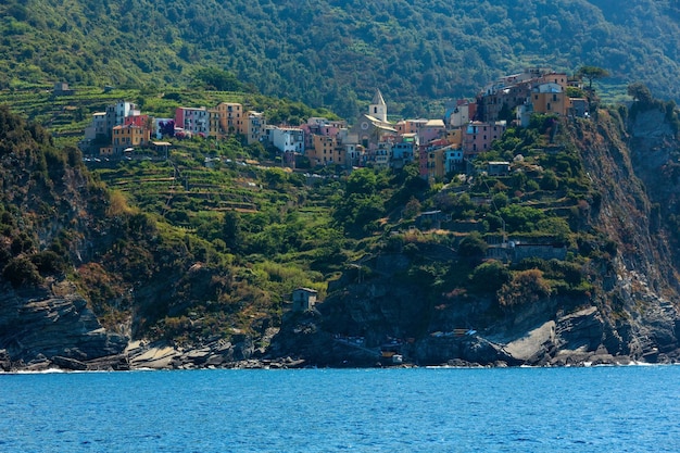 Corniglia del barco Cinque Terre