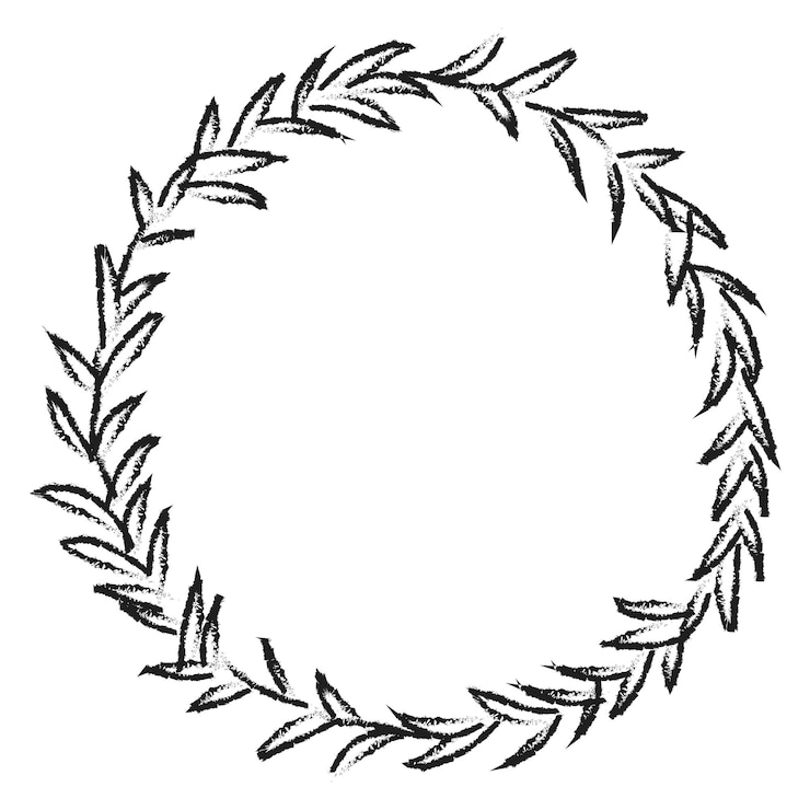 Foto coroa de flores preta em fundo transparente png