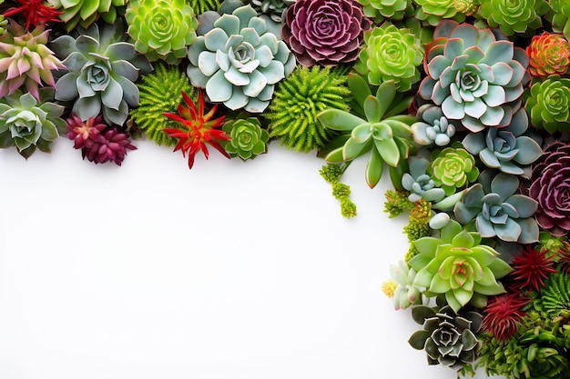 Una corona de flores del jardín.