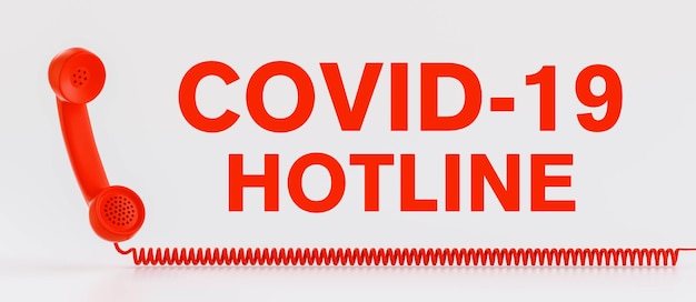 Corona Hotline, línea directa de teléfono rojo: llamadas para obtener información sobre la enfermedad de Coronavirus COVID-19