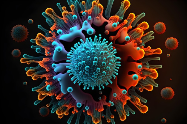 Corona Influenza Virus Molecule Generative Ai