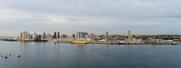 Coronado Bay San Diego Downtown Skyline Oceano Pacífico