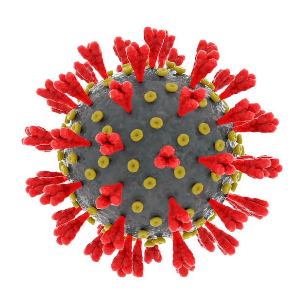 Coronavírus 2 da síndrome respiratória aguda grave causando covid19 em branco