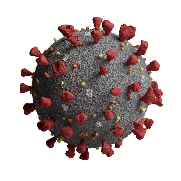 Coronavirus 2019ncov infección por gripe China patógeno respiratorio influenza virus células Peligroso asiático ncov corona virus pandemia riesgo isoalted ob fondo blanco