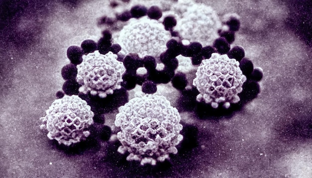 Coronavirus bajo el microscopio