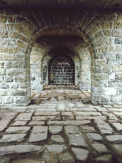 Foto corredor do edifício histórico