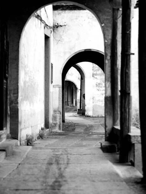 Foto corredor do edifício histórico