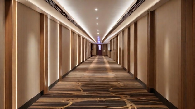 corredor do hotel HD 8K papel de parede Imagem fotográfica