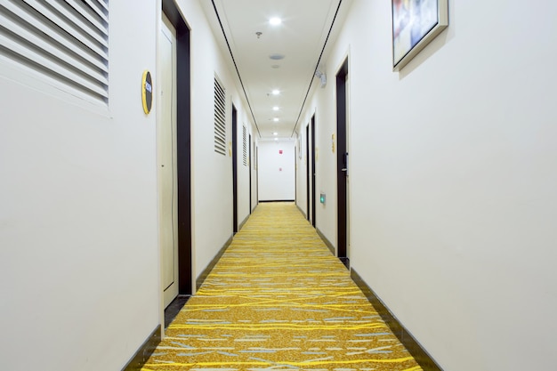 corredor do hotel