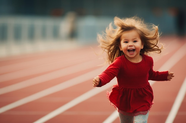 Foto correr hacia el éxito