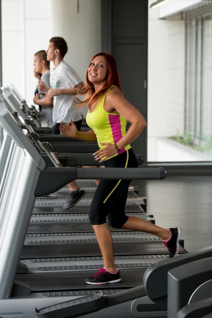 Correr en el gimnasio