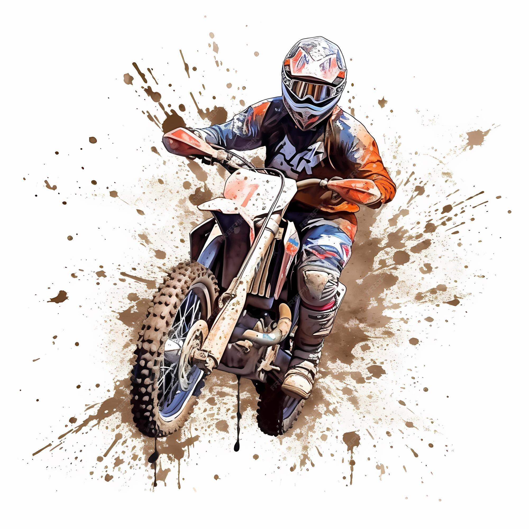 Corrida de motocross — Fotografia de Stock Editorial © im_source #47014771